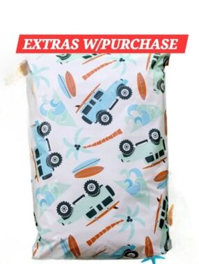 NWT - 15ct. 14x19x4 Polymailers Random Thank You Cards And Stickers✨️PRICE FIRM✨